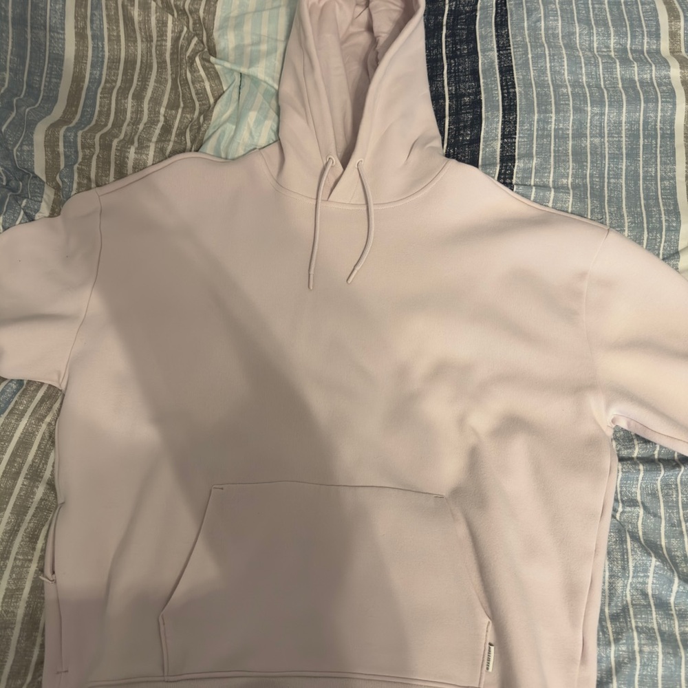Hollister Men's Light Pink Hoodie